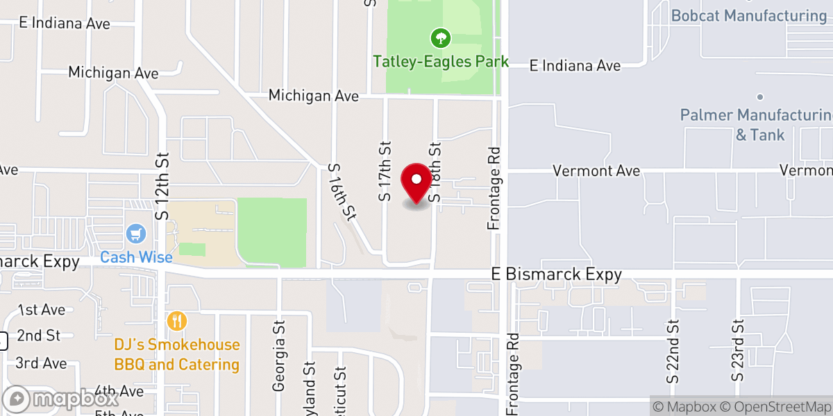 Map showing location of Iglesia El Faro Asambleas de Dios