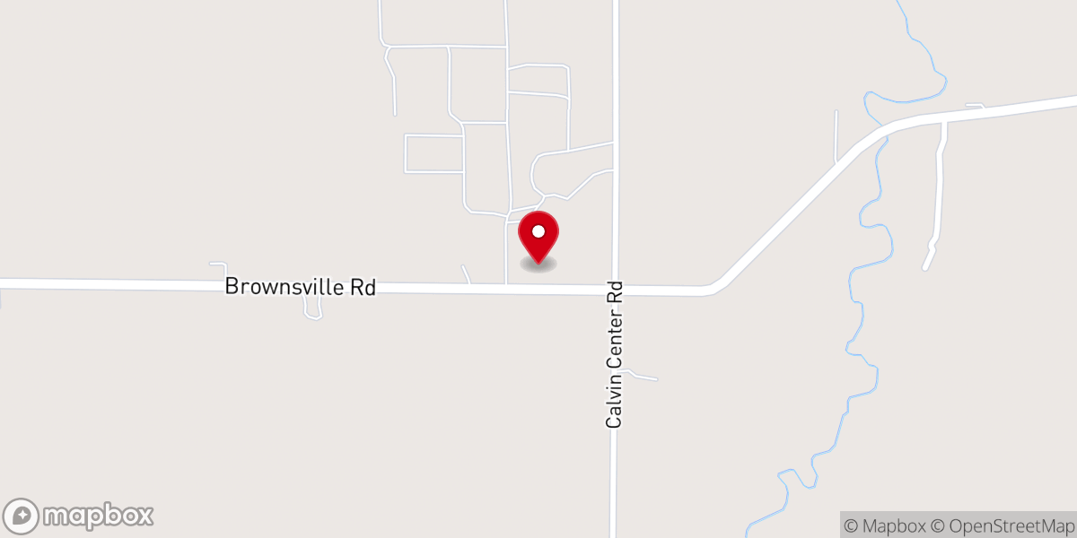 Map showing location of Cassopolis Calvin Center Seventh-Day Adventist Church