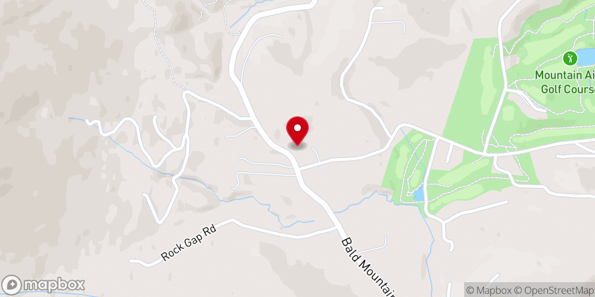 Map showing location of Happy Trails Cowboy Church Of Ashe