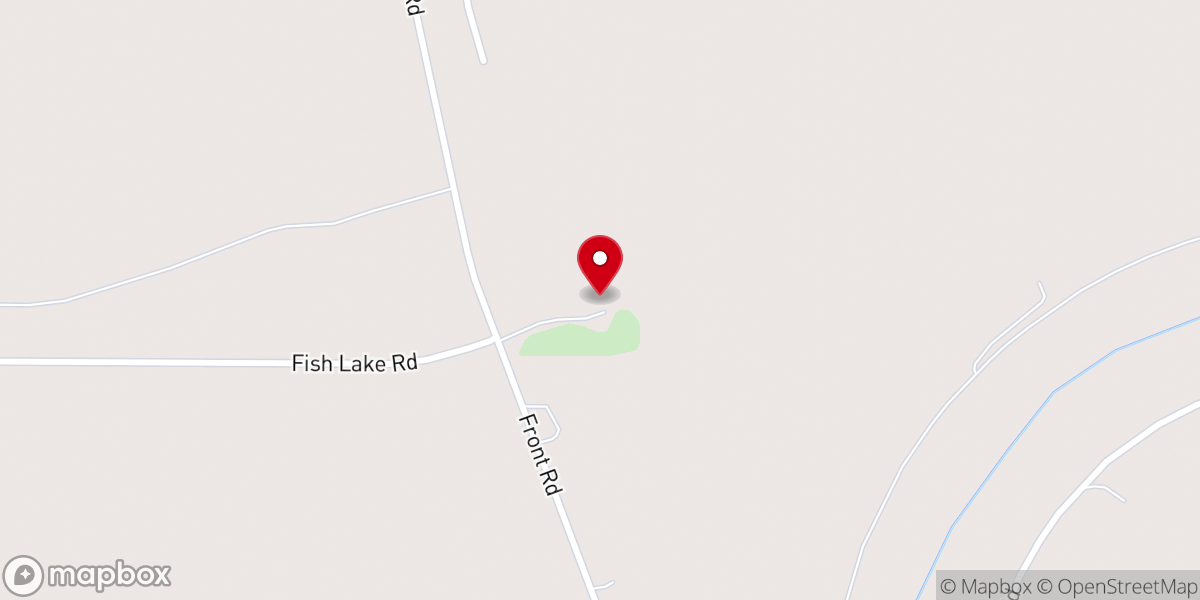 Map showing location of Christian Valley Church