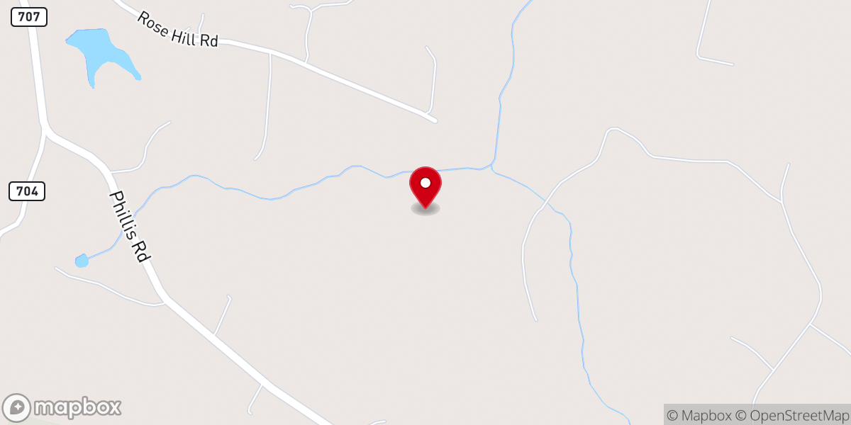 Map showing location of His Hands International Inc