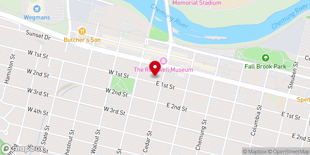 Map showing location of Ready, Set, Grow Child Care Center