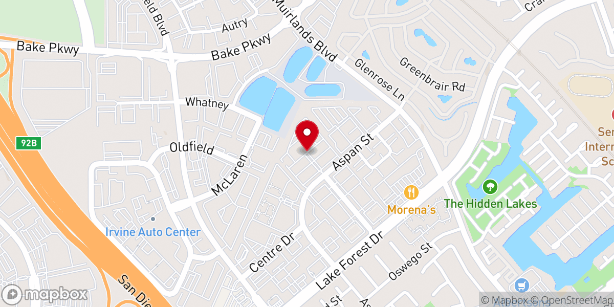 Map showing location of Second Baptist Church