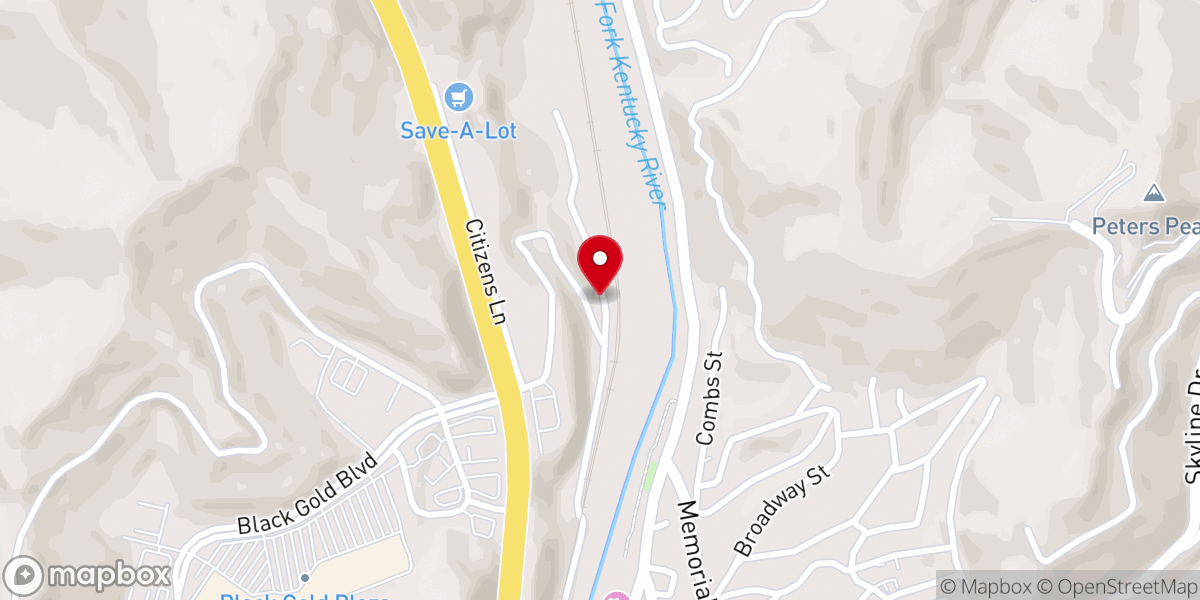Map showing location of L&N Church of God