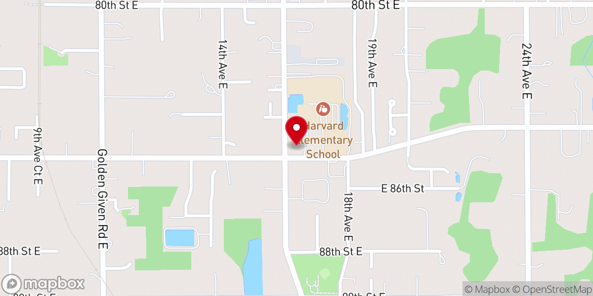 Map showing location of Golgotha Moldavian Baptist Church
