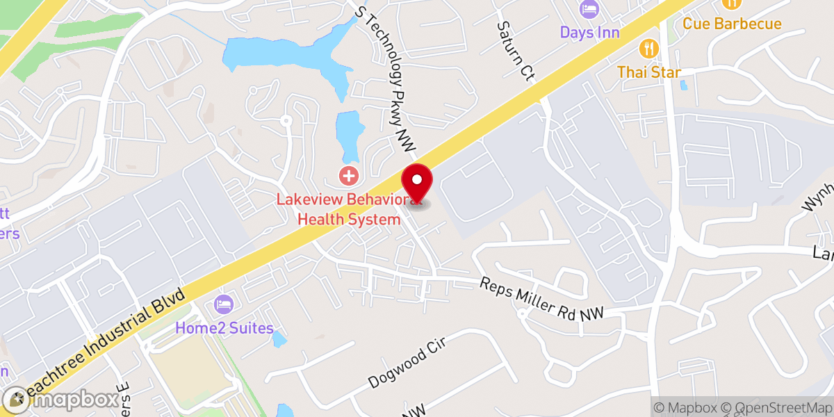 Map showing location of NHNE ATL