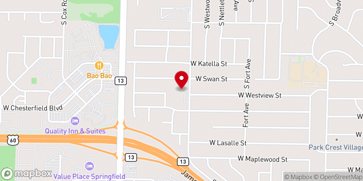 Map showing location of Amazing Grace Fellowship
