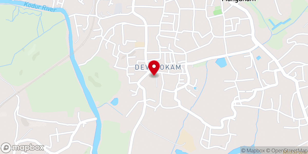Map showing location of Catholicate Palace - Malankara Orthodox Syrian Church (Indian Orthodox Church) Malankara Sabha