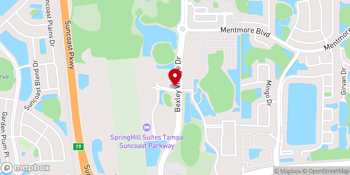 Map showing location of Church of the Way
