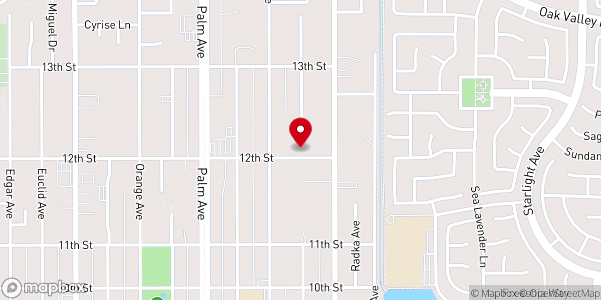 Map showing location of Winterhaven Dunkard Brethren Church