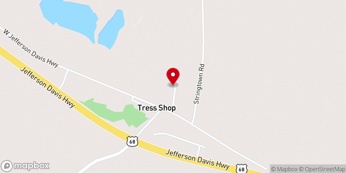 Map showing location of Taylors Chapel