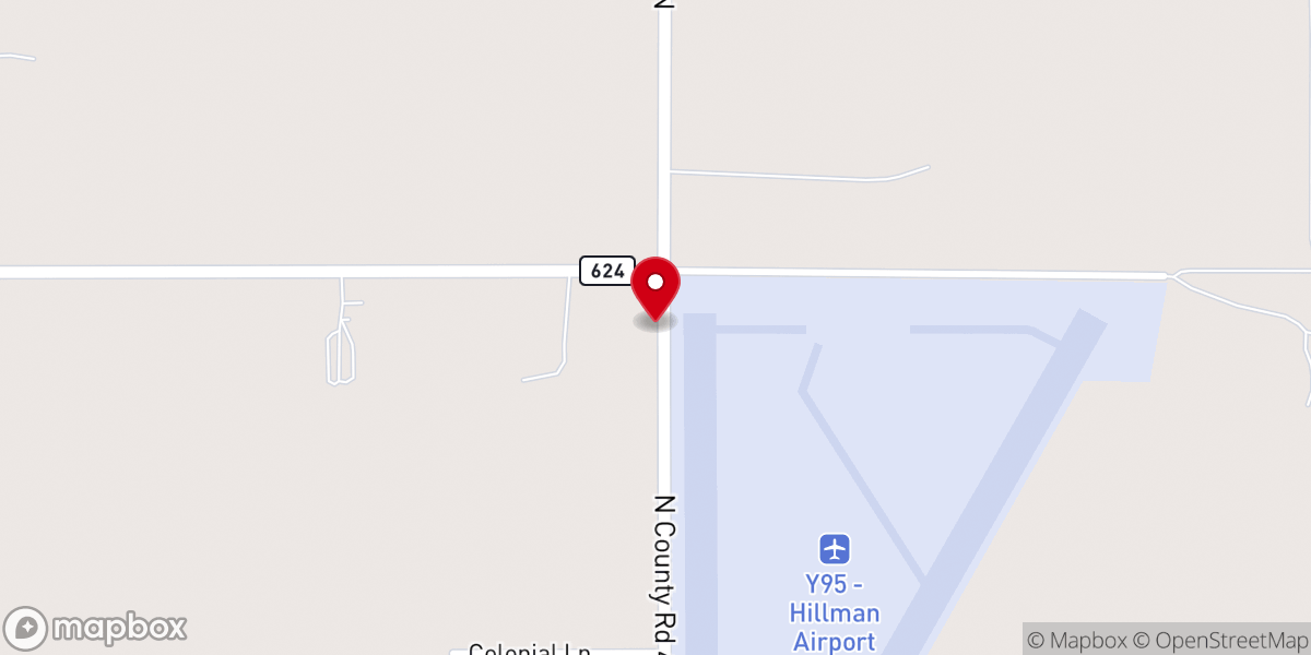 Map showing location of New Beginnings Ministries