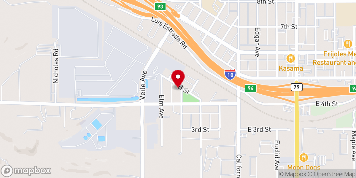 Map showing location of St John Christian Community Church