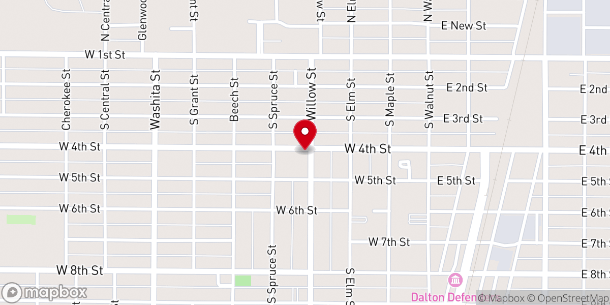 Map showing location of Holy Name Catholic School