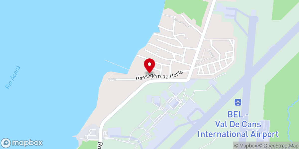 Map showing location of Assembleia De Deus Campo Do Aeroporto Congregaçao Maná