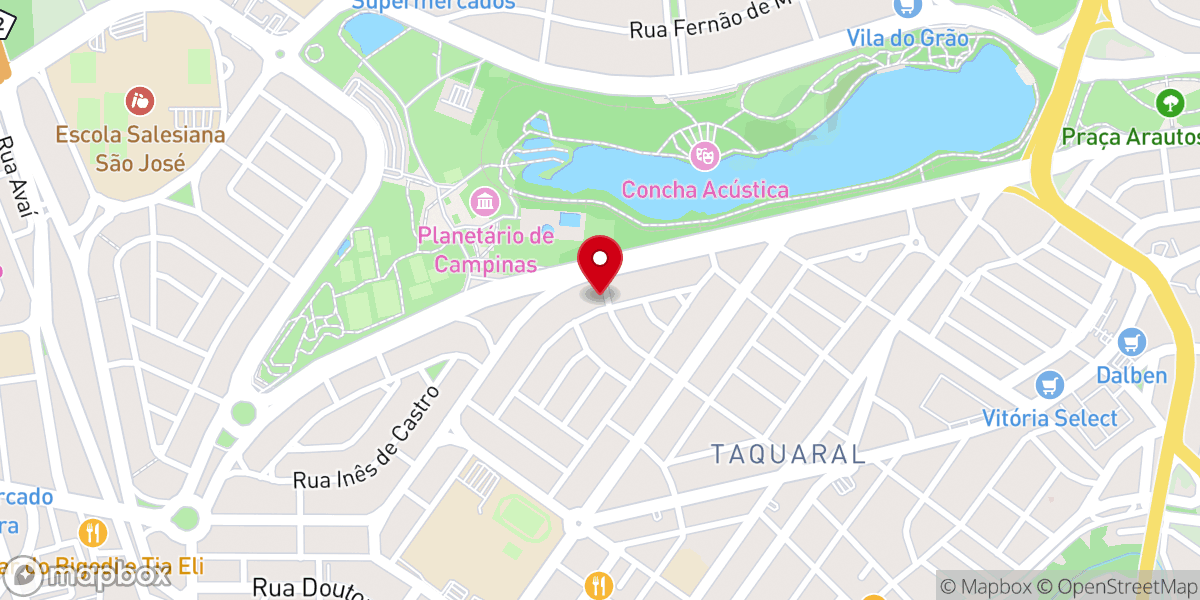 Map showing location of Igreja Episcopal Anglicana de Campinas