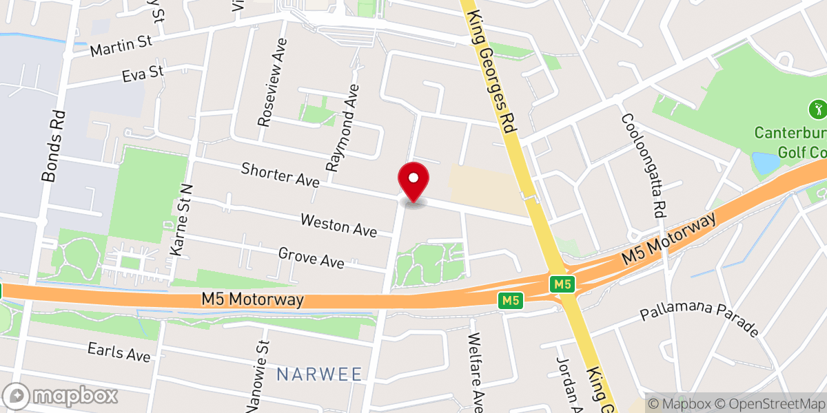 Map showing location of Lighthouse Bethel Church