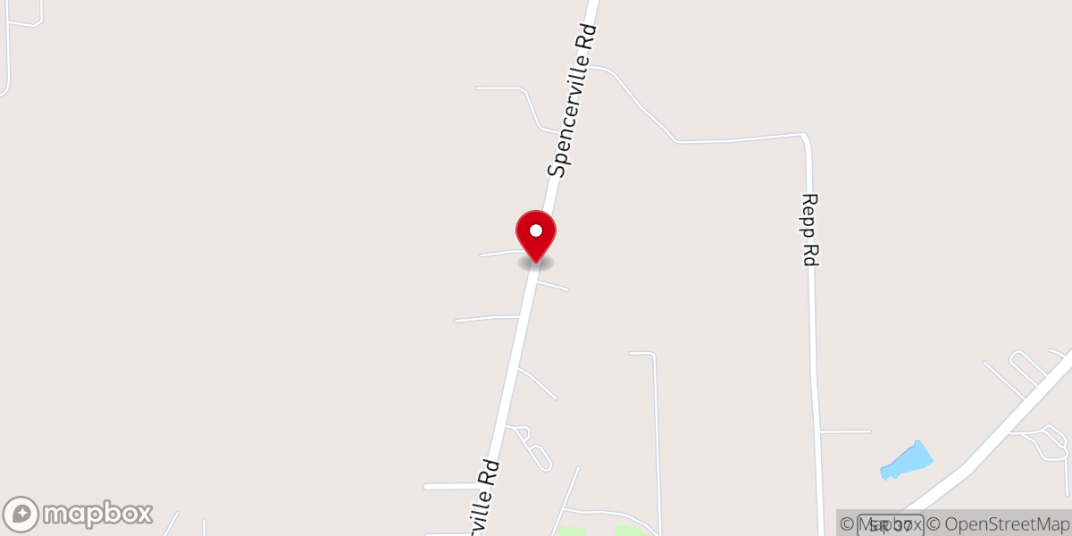 Map showing location of Sovereign Redeemer Church