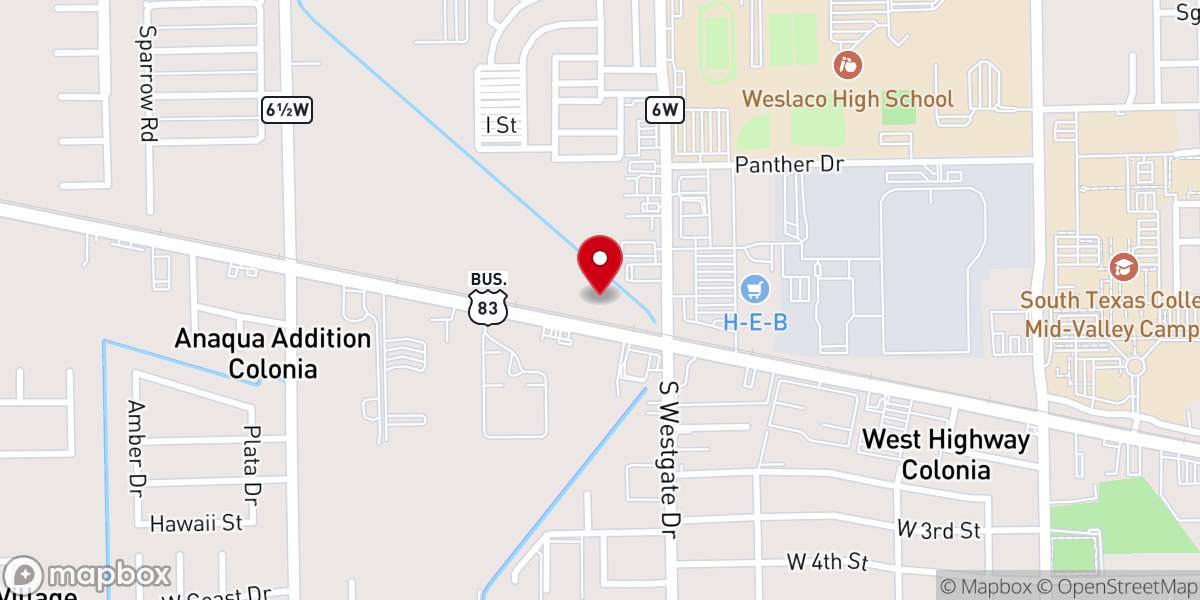 Map showing location of Galvan Revivals Church