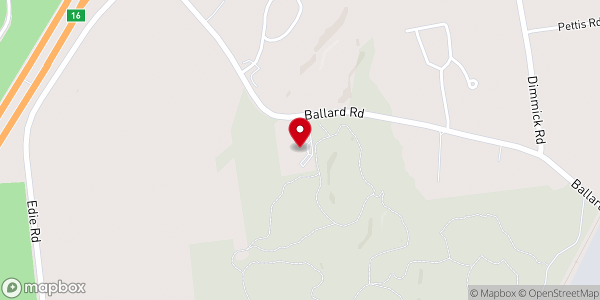 Map showing location of Trinity United Methodist Church