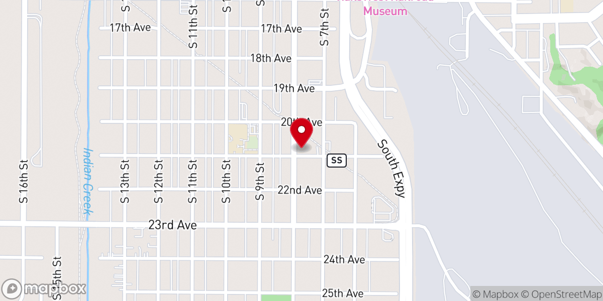 Map showing location of Philadelphia Church