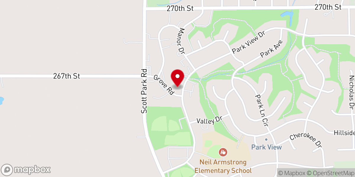 Map showing location of Share and Care Christian Preschool