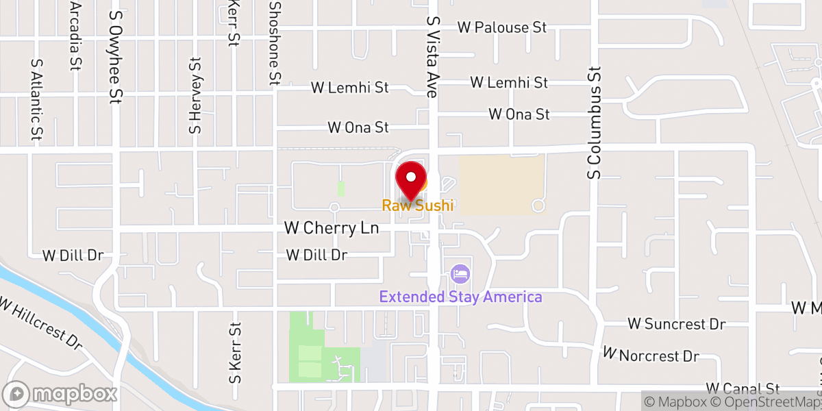 Map showing location of Dayspring Reformed Church