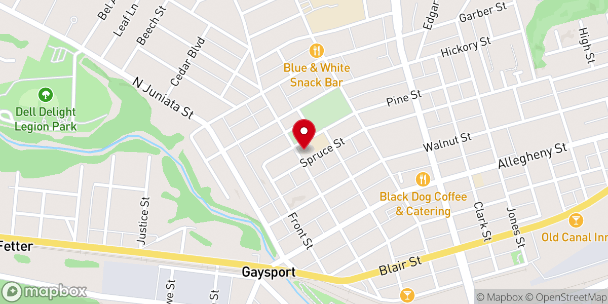Map showing location of St Michael the Archangel Catholic Church