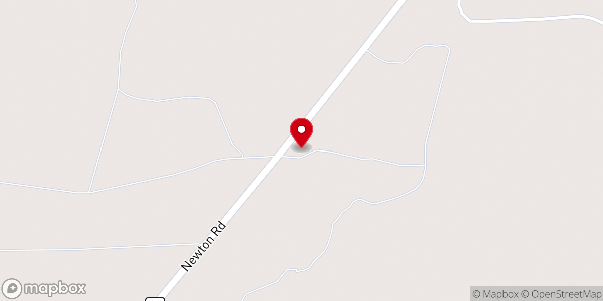 Map showing location of First Bethesda Church