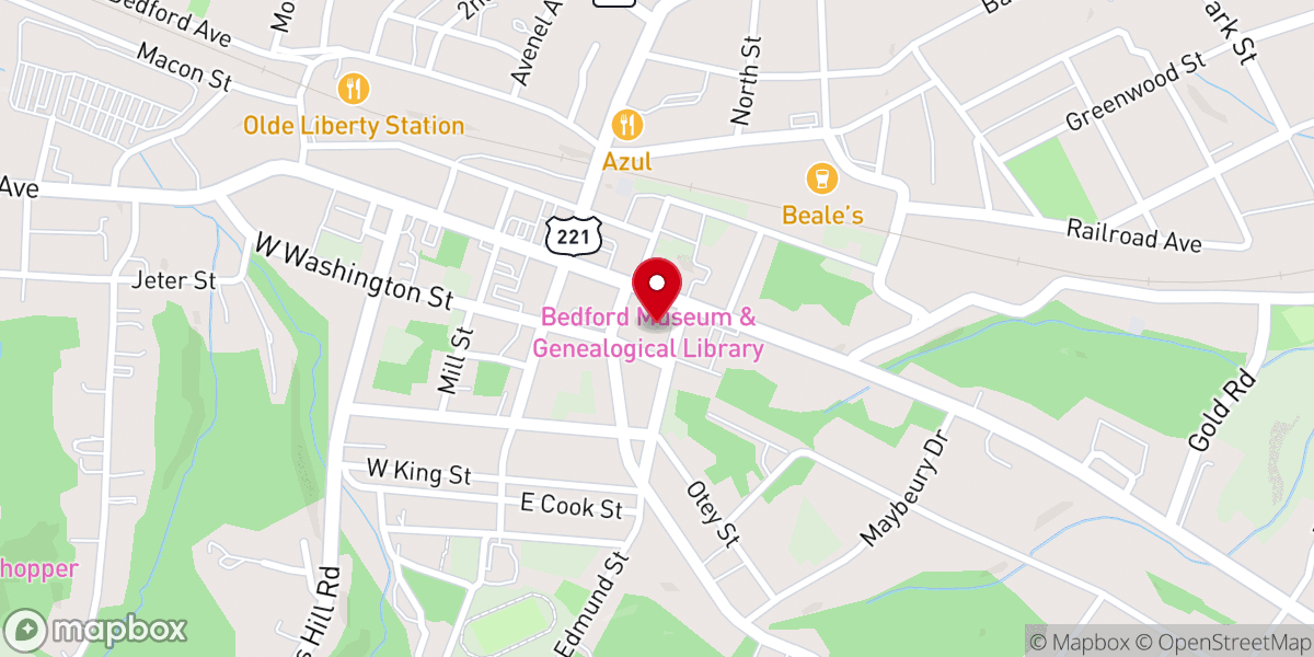 Map showing location of Main Street United Methodist Church