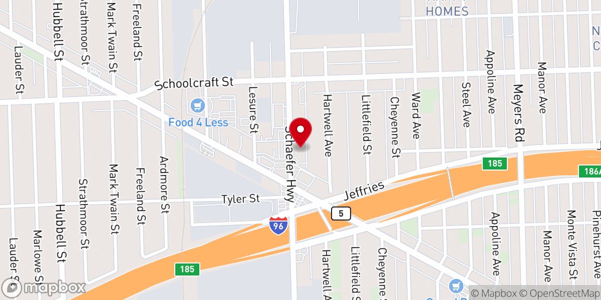 Map showing location of Metropolitan Church of God