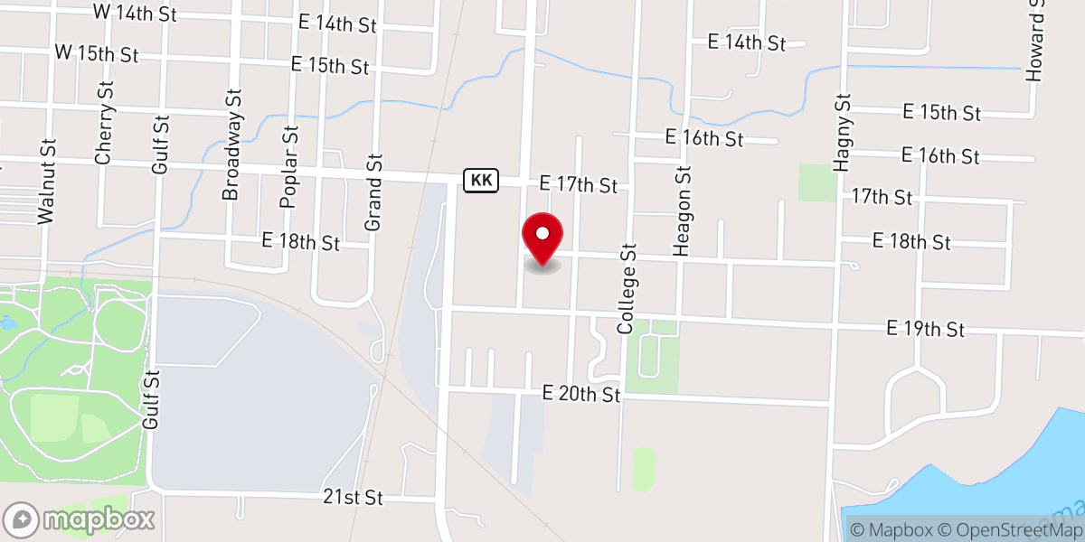 Map showing location of Word of life Fellowship