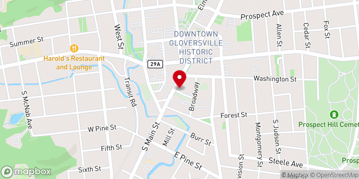 Map showing location of Helpers Community Services