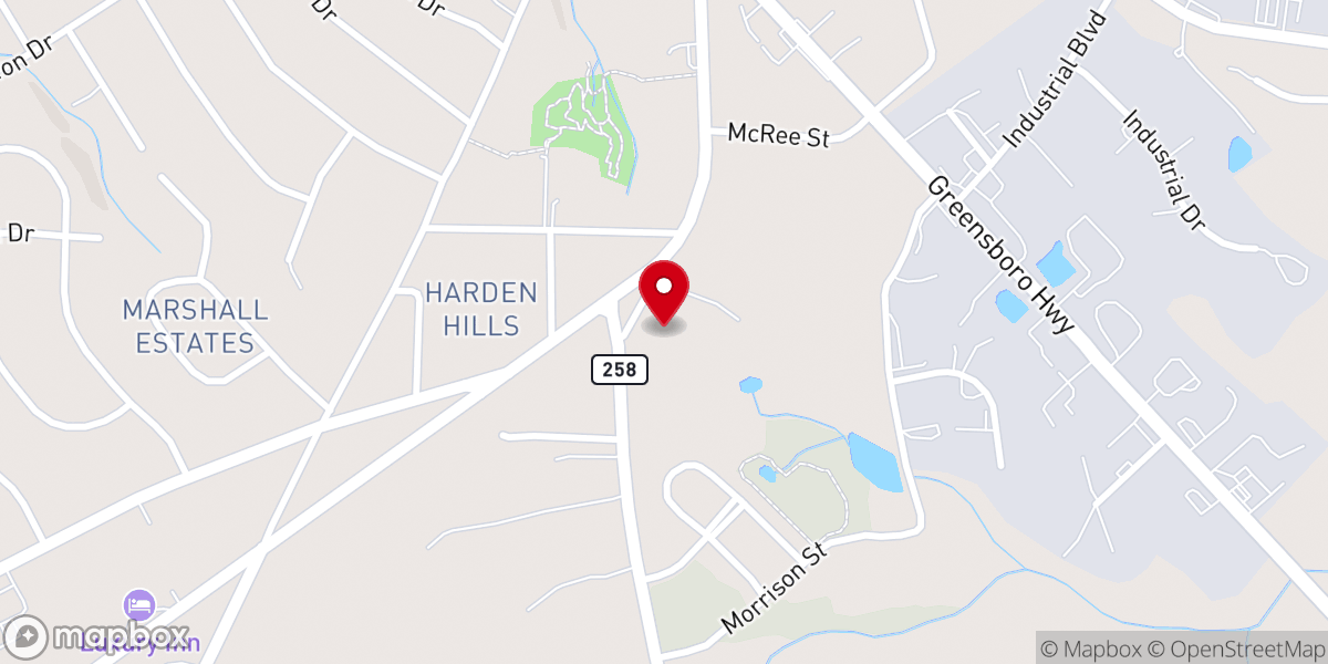 Map showing location of St Philothea Greek Orthodox Church