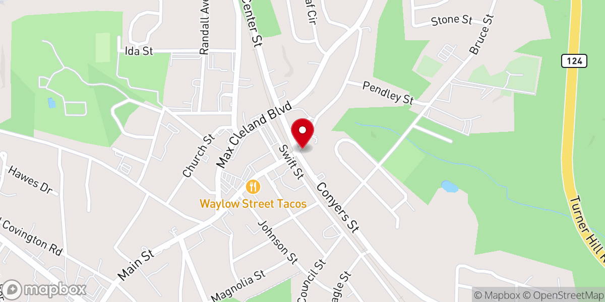 Map showing location of Beren Christian church