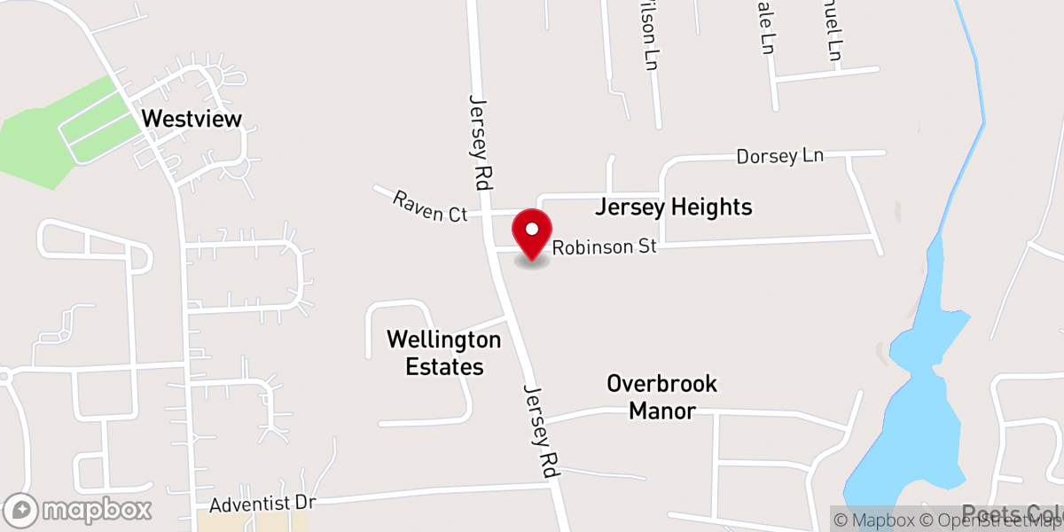 Map showing location of United Church-First Born