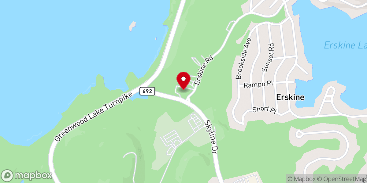 Map showing location of St. Catherine of Bologna Catholic Parish