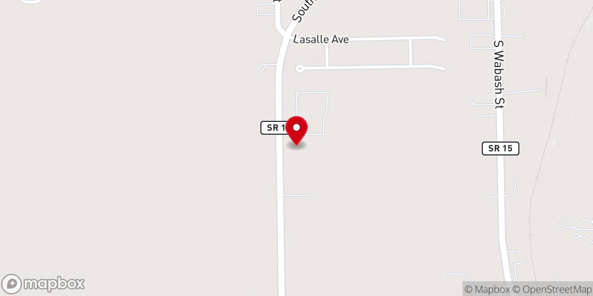 Map showing location of Friends Counseling Center