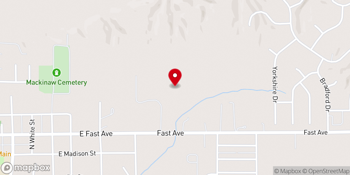 Map showing location of Abba International Ministries Inc