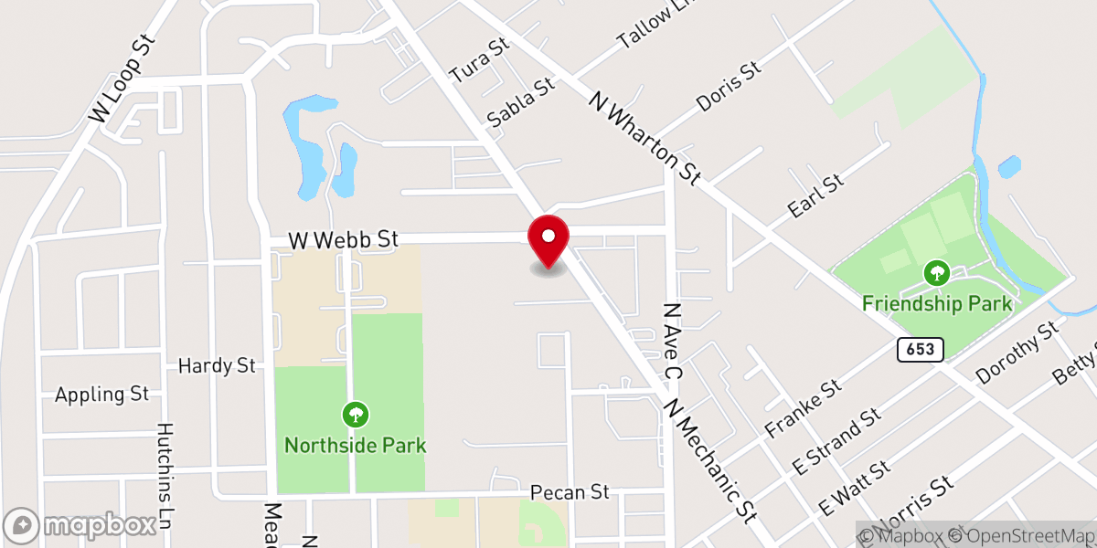 Map showing location of Heavenly Helpers Christian Store