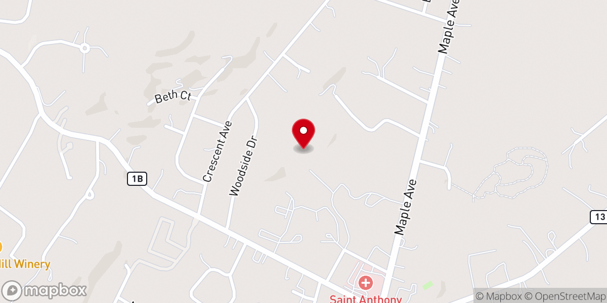 Map showing location of Institute for Religious Development