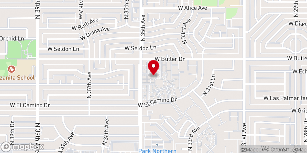 Map showing location of Coaching Mission International Inc