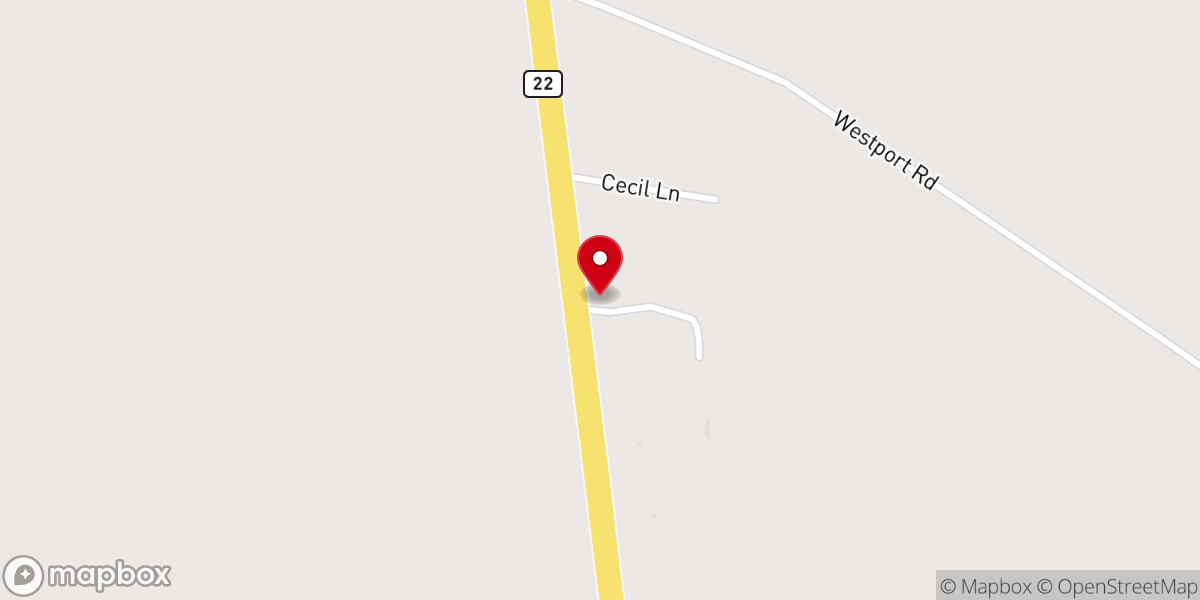 Map showing location of Holladay Chapel Church Of Christ