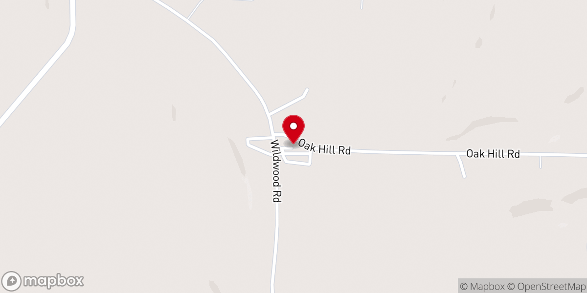 Map showing location of Eureka Church