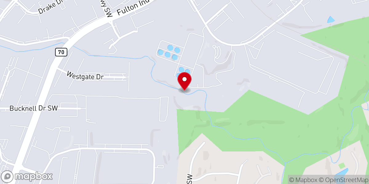 Map showing location of Pathway Christian Cathedral of Atlanta Inc