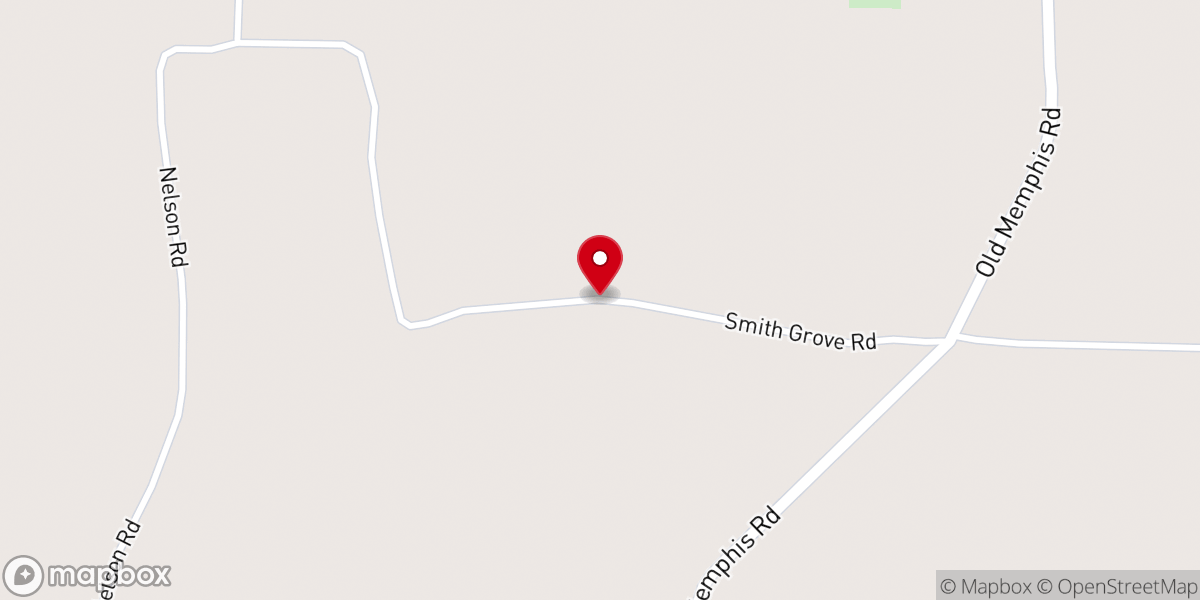 Map showing location of Smith Grove Baptist Church