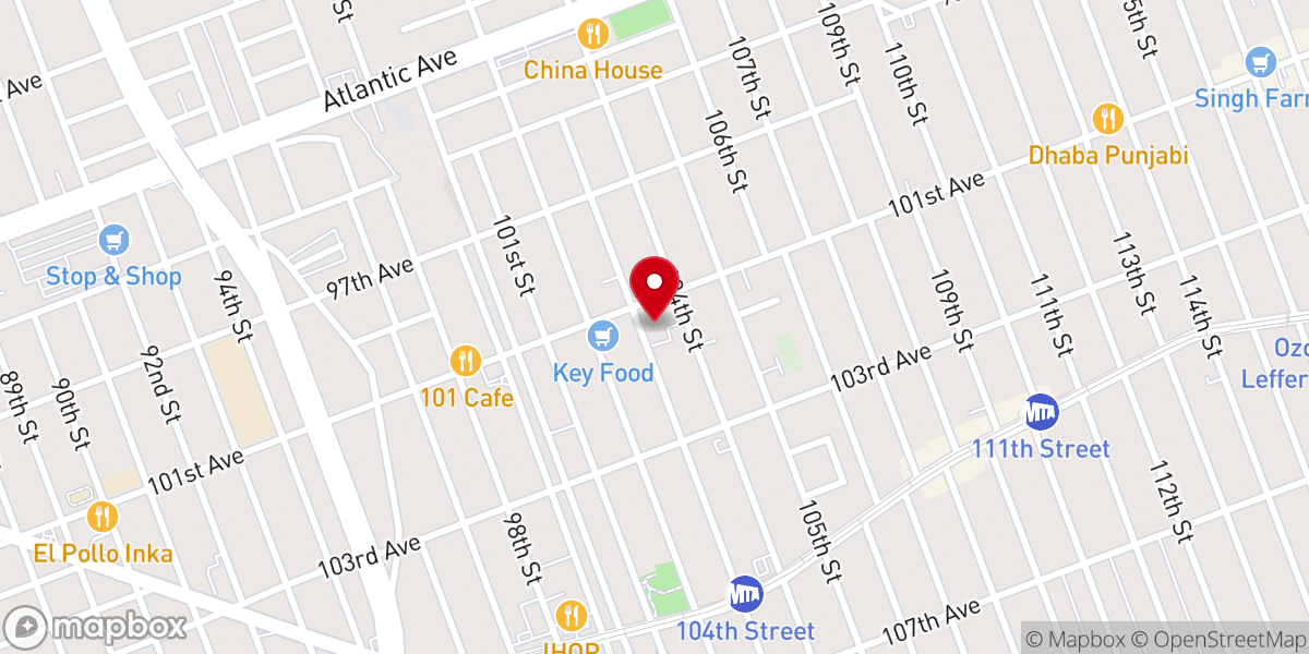 Map showing location of Saint Mary Gate of Heaven Roman Catholic Church