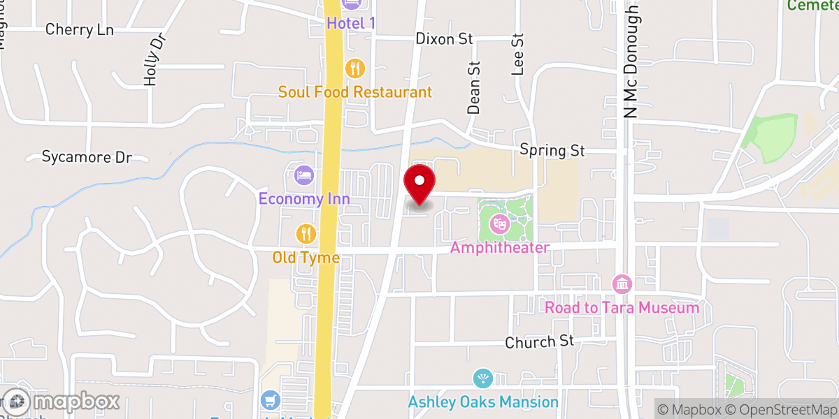 Map showing location of Faith Tabernacle of the Holy Spirit