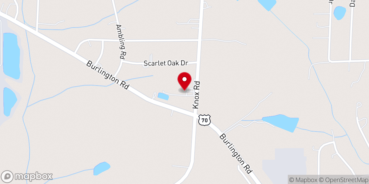 Map showing location of Urgent Church