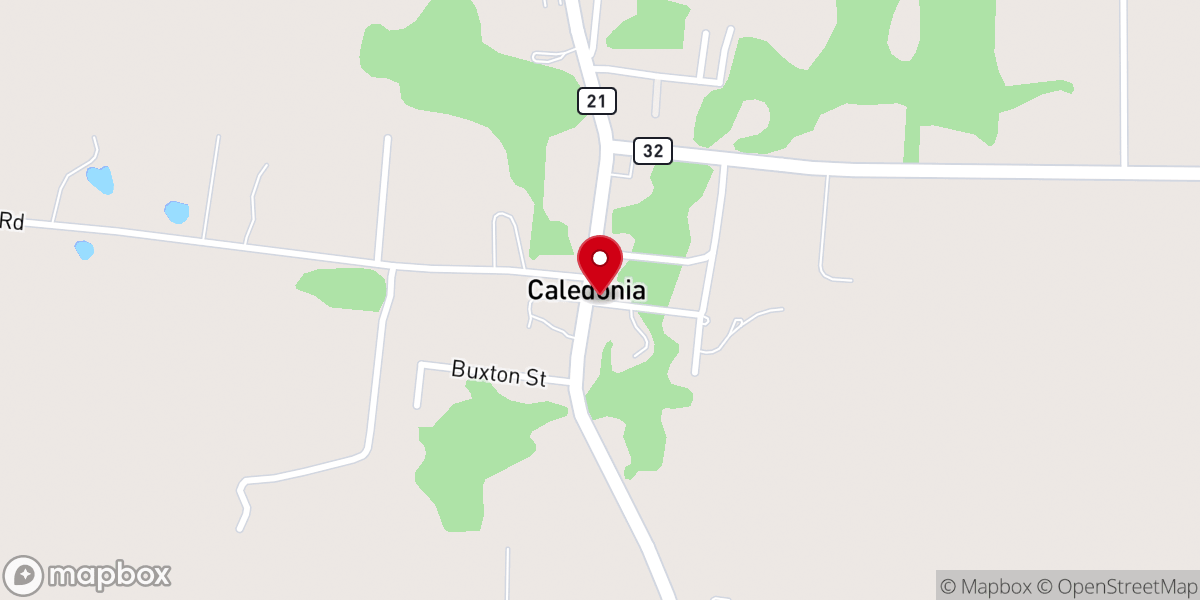 Map showing location of Old Village Mercantile